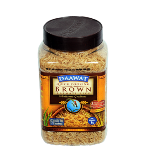 Daawat Brown Basmati Rice 1kg