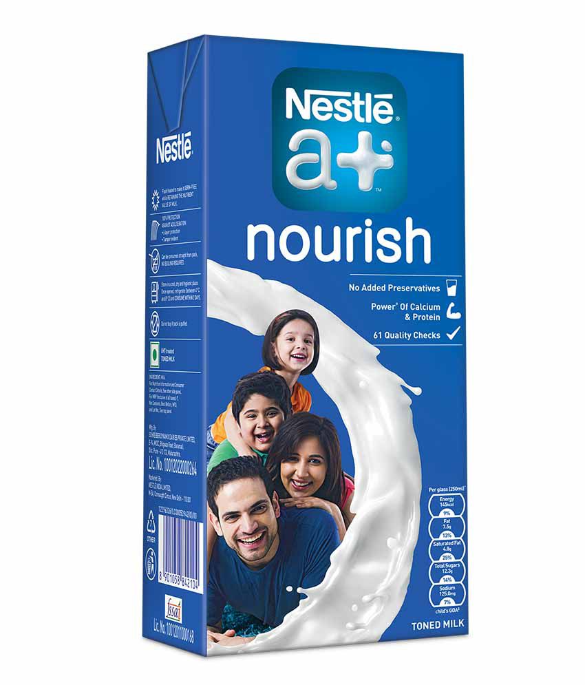 Nestle A+ Nourish Tetra Pack 1lt