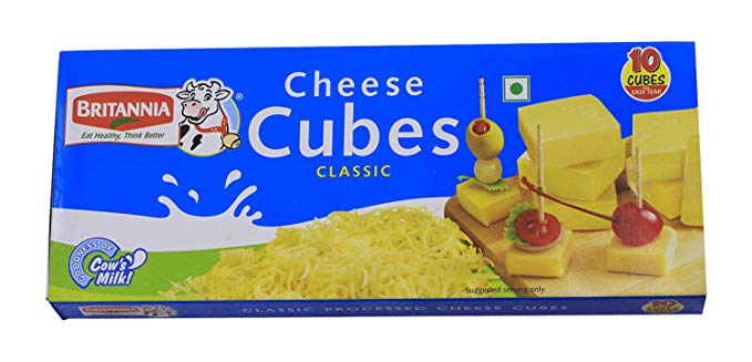 Britannia Processed Cheese Cubes 200gm