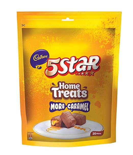 Cadbury 5 Star Chocolate Bar Home Treat 200gm