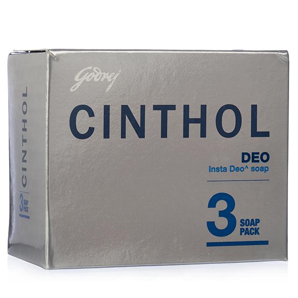 Cinthol Soap Deo 3X100gm