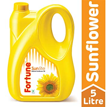 Fortune Sunflower Oil Jar 5l