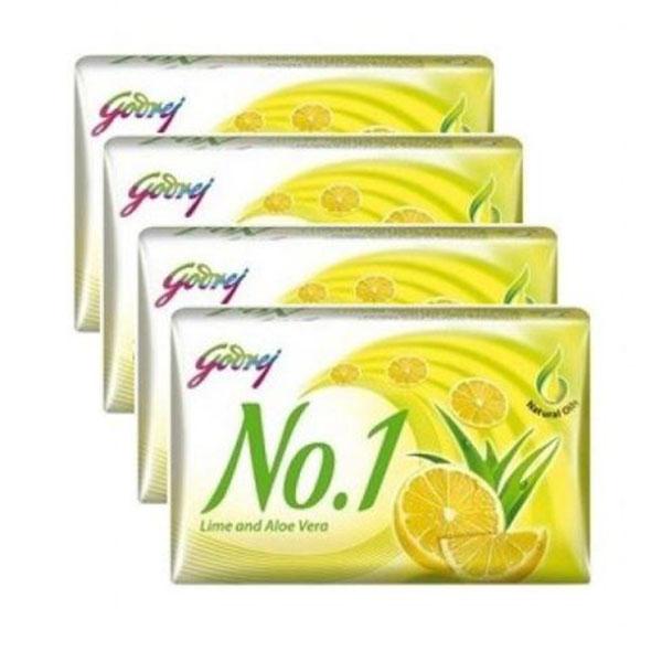 Godrej No 1 Lime Set 4X100gm