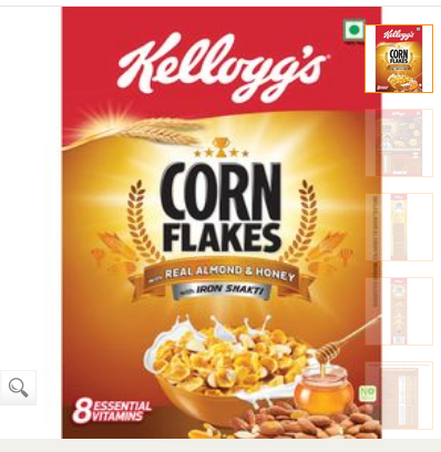 Kellogs Cornflakes Almond 300gm