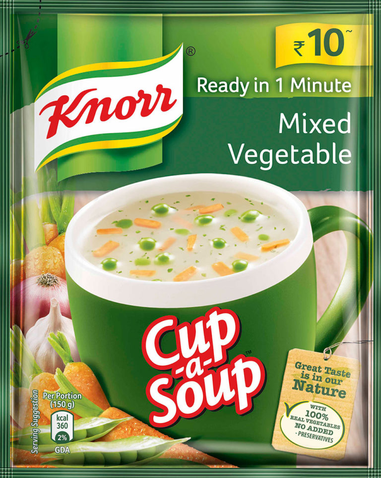 Knorr Mixed Veg Soup Ration at My Door