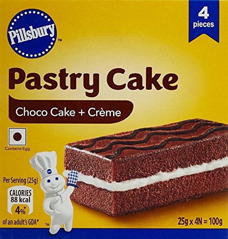 Pillsbury Pastry Cake Choco 4p