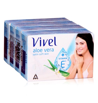 Vivel Aloe Vera Soap 4X100gm