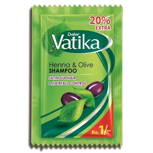 Dabur Vatika Shampoo Pouch 16pc