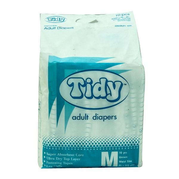 Tidy Adult Diaper Medium 10pc