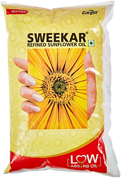 Sweekar Refined Sunflower Oil 1lt