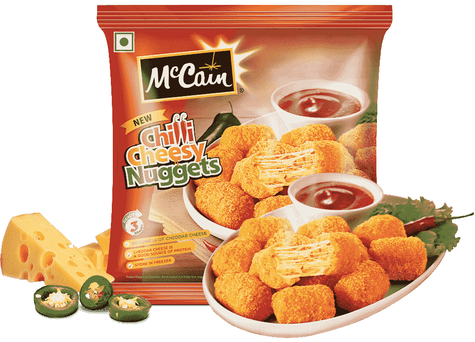 McCain Chilly Cheese Nuggets 250gm